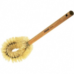 MSC&nbsp;Osborn Toilet Bowl Brush, Tampico Bristle, Straight Wood Handle, 17 in