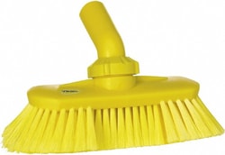MSC&nbsp;Vikan Washing Brush, Angle adjustment, Waterfed, 9.4 in, Soft/split