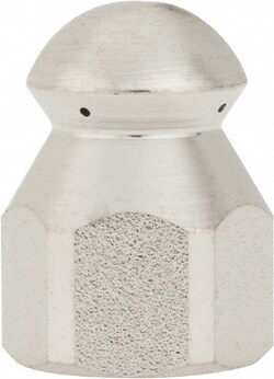 MSC&nbsp;Value Collection Fixed Sewer Nozzle, 4200 psi, 6mm Orifice