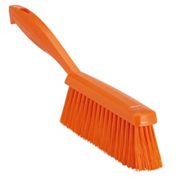 MSC&nbsp;Vikan Hand Brush, 13 in, Soft, Orange, Food Contact