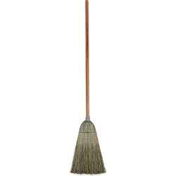 MSC&nbsp;Vikan Combo Push Broom, 16 Inch, Soft/Stiff Bristle, Polyester