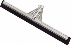MSC&nbsp;Rubbermaid Squeegee, 558.8 mm, Rubber Blade, Tapered Handle