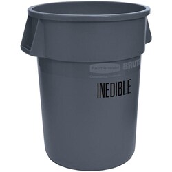 MSC&nbsp;Rubbermaid Food Storage Container, Round, Resin, 44 Gallon, NSF 2