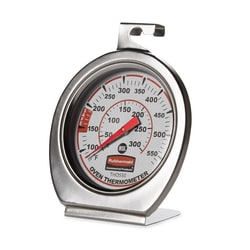 MSC&nbsp;Rubbermaid Commercial Refrigerator/Freezer Thermometer, -20-80 °F, Dial, NSF Certified