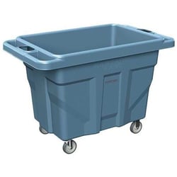 MSC&nbsp;Cortech Cube Truck, 1000 lb Load Capacity, Polyethylene, 18.6 cu ft
