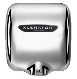 MSC&nbsp;Excel Dryer Hand Dryer, 8-second Dry Time, Adjustable Heat, Made in USA