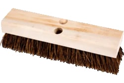 MSC&nbsp;PFERD Deck/Floor Scrub Brush, 12 Inch Length, Palmyra Fill, 1-7/8 Inch Trim