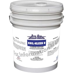 MSC&nbsp;Rite-Kem Cleaning Solution, Liquid Concentrate, Pail, 5 Gallon, Non-Acid
