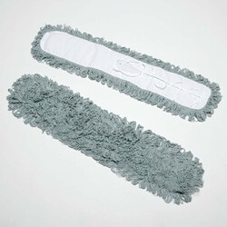 MSC&nbsp;AbilityOne Dust Mop Head, 5x36 inch, Loop-End, Green, LEED Certified