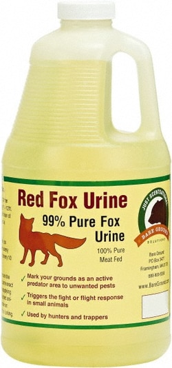 MSC&nbsp;Bare Ground Solutions Fox Urine Predator Scent, Half Gallon, Liquid