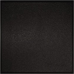 MSC&nbsp;Genesis Ceiling Tile, Vinyl, Revealed Edge, 2 ft x 2 ft, Black
