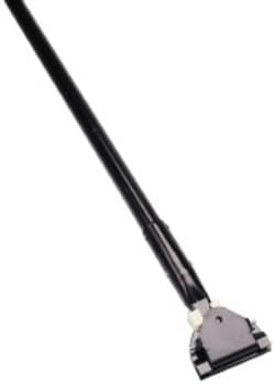 MSC&nbsp;AbilityOne Mop Handle, Black Metal, 15/16 x 60 Inch, Swivel Hanger