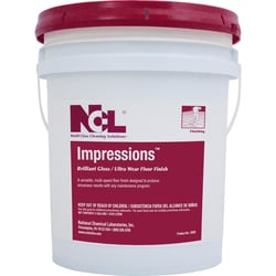 MSC&nbsp;National Chemical Laboratories Floor Finish, 5 gal Pail, Water Based