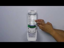 MSC&nbsp;GOJO Wall Plate, ADX-7 Dispenser Compatible, ABS Plastic, White