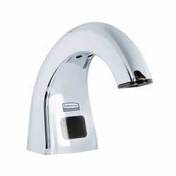 MSC&nbsp;Rubbermaid Liquid Dispenser, Counter Mount, Touch-Free, Polished Chrome, ADA Compliant