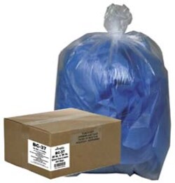 MSC&nbsp;PRO-SOURCE Can Liner, 30 Gallon, 0.6 Mil, Clear