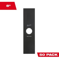 MSC&nbsp;Milwaukee Tool Edger Blade, 8 in, Carbon Steel, 50 PK