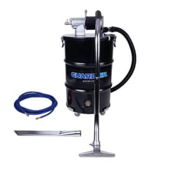 MSC&nbsp;Minuteman Wet/Dry Vacuum, Air Operated, 55 gal, Painted Tank, 166 CFM