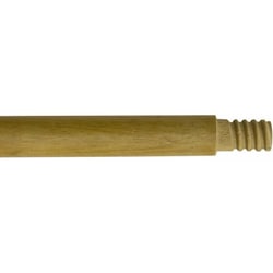 MSC&nbsp;O-Cedar Squeegee Handle, Threaded, 60 in, Wood, 12-Pack