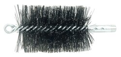 MSC&nbsp;Weiler Flue Brush, Double Spiral, 2-1/2 in Diameter, .012 Steel Fill