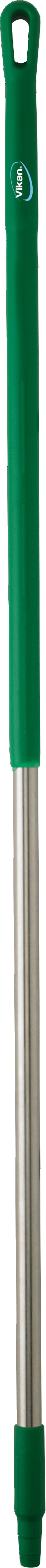 MSC&nbsp;Vikan Handle, Stainless Steel, 31 mm Diameter, 1510 mm, Green