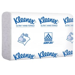 MSC&nbsp;Kleenex Multifold Paper Towels, 2-Ply, White, 7.5 x 9.4 in