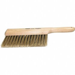 MSC&nbsp;Osborn Counter Duster, Styrene, 2.5 in Bristle Length, Straight Wood Handle