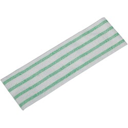 MSC&nbsp;AbilityOne Flat Mop, Disposable, Microfiber, 18 in, White
