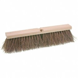MSC&nbsp;Osborn Push Broom, 36 in Wide, Palmyra Bristle, Wood Block