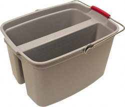 MSC&nbsp;O-Cedar Plastic Buckets, 19 Qt, Pack of 6