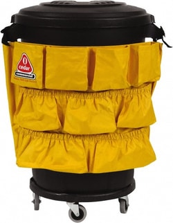 MSC&nbsp;O-Cedar Caddy Bag, 128 Qt, Nylon, 6-Pack