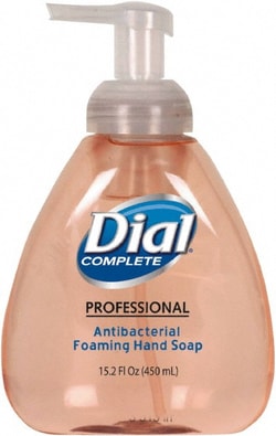 MSC&nbsp;Dial Professional Liquid Hand Soap Refill, Antibacterial, Gold, 15 oz, For Versa Dispenser