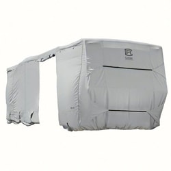 MSC&nbsp;Classic Accessories Travel Trailer Cover, 18-20 ft. RVs, 118 in. H, PermaPRO Fabric, Grey