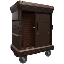 MSC&nbsp;Cortech USA Meal Delivery Cart, Insulated, Polyethylene, 80 Slot