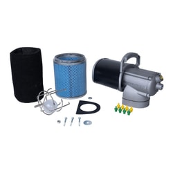 MSC&nbsp;Guardair Retrofit Kit, Drum-Top Vacuum Head, 5/10 Gallon, Wet/Dry