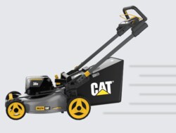 MSC&nbsp;CAT Lawn Mower, 18V, 21 in, Self-Propelled, Brushless