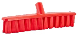 MSC&nbsp;Vikan UST Broom, 15.7 inch, Medium Bristle, Red
