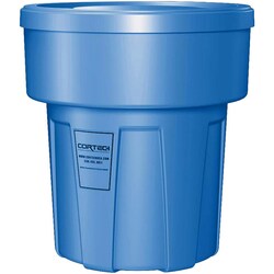 MSC&nbsp;Cortech USA Trash Can, 30 gal, Polyethylene, Round
