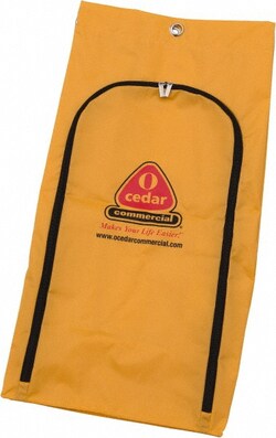 MSC&nbsp;O-Cedar Replacement Bags, Vinyl, 15 in Width, Yellow