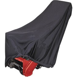 MSC&nbsp;Classic Accessories Snow Thrower Cover, Single-Stage, Black, Fabric