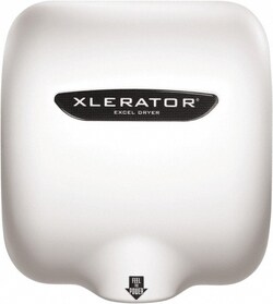MSC&nbsp;Excel Dryer Electric Hand Dryer, 1490 Watt, White Finish, 208/277 V