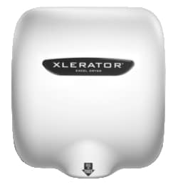 MSC&nbsp;Excel Dryer Electric Hand Dryer, 1450 Watt, White Epoxy, Adjustable Speed and Sound Control
