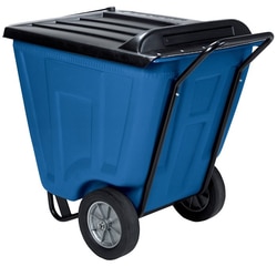 MSC&nbsp;Akro-Mils Material Handling Cart, 60 Gallon, w/Lid, 300 lb Capacity