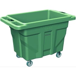 MSC&nbsp;Cortech USA Polyethylene Basket Truck, Flame Retardant, 15 Bushel, 1000 lb