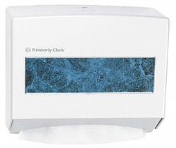 MSC&nbsp;Scott Folded Towel Dispenser, White, Hands-Free, 10.75 in x 9.0 in x 4.75 in
