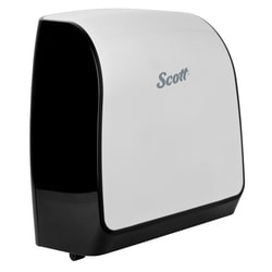 MSC&nbsp;Scott Towel Dispenser, Manual, White, 16.44 in H, 12.66 in W, 9.18 in D