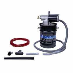 MSC&nbsp;Guardair Wet/Dry Vacuum Kit, Air-powered, 10 Gallon, 1.25 in Inlet