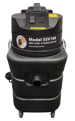 MSC&nbsp;Safety Speed Automated Vacuum, 13 Gallon, 2 HP, 115/220 V