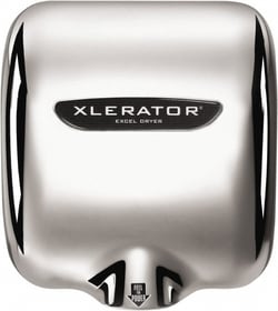 MSC&nbsp;Excel Dryer XLERATOR Hand Dryer, 1490 Watt, Chrome, 208-277V