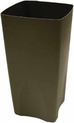 MSC&nbsp;Rubbermaid Rigid Liner, Beige, Square, For 35-gallon Plaza Containers